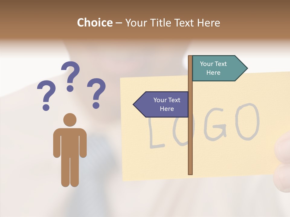 Company China Mark PowerPoint Template
