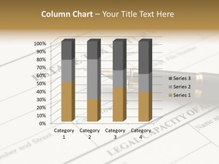 A Pen Sitting On Top Of A Paper PowerPoint Template