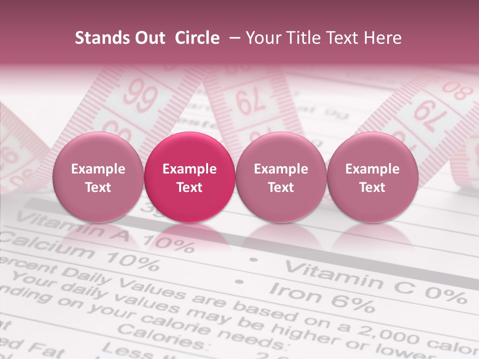 Fruit Grams Crop PowerPoint Template