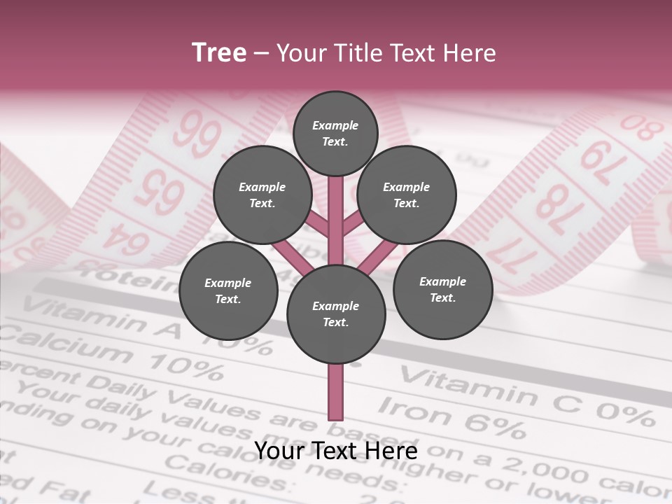 Fruit Grams Crop PowerPoint Template