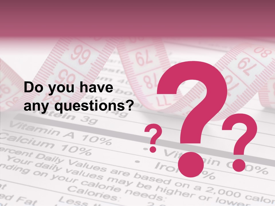 Fruit Grams Crop PowerPoint Template