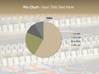 Network Data Rack PowerPoint Template