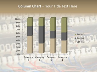 Network Data Rack PowerPoint Template