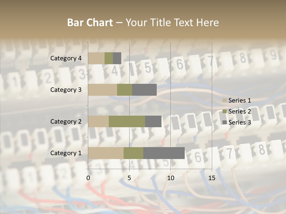 Network Data Rack PowerPoint Template