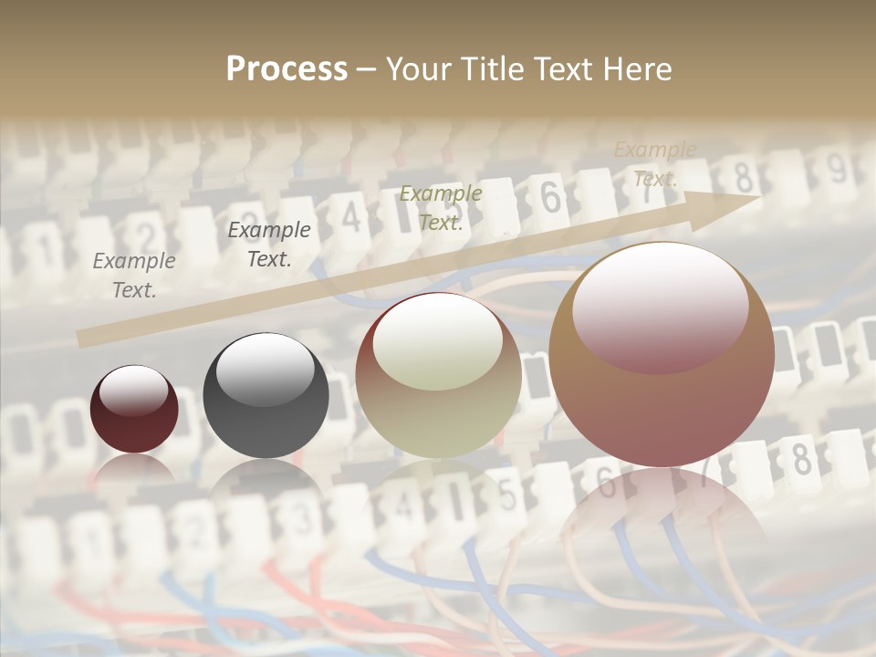 Network Data Rack PowerPoint Template