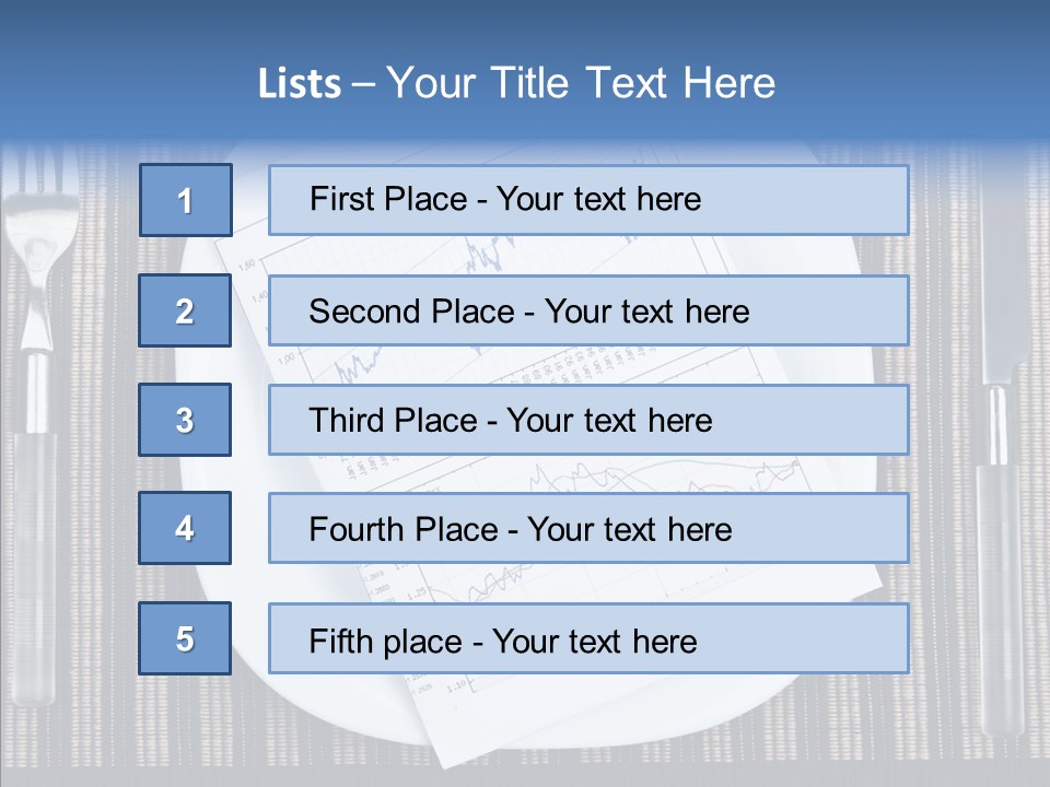 Business Analyse Eat PowerPoint Template