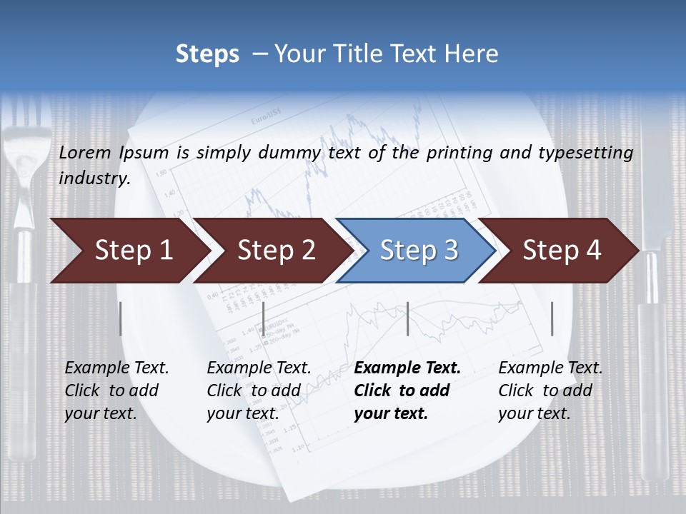 Business Analyse Eat PowerPoint Template