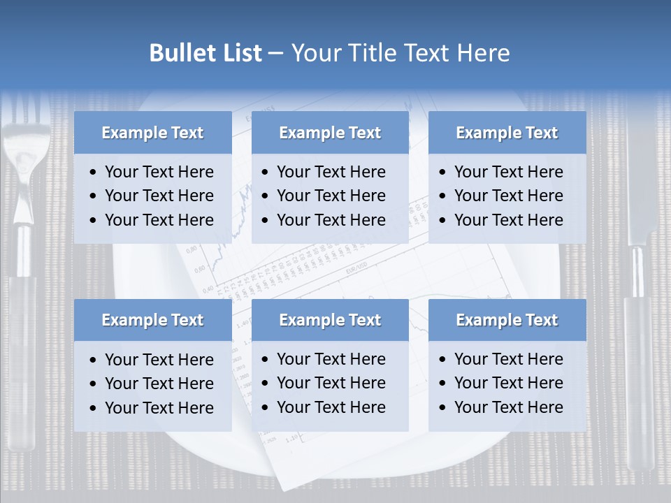 Business Analyse Eat PowerPoint Template