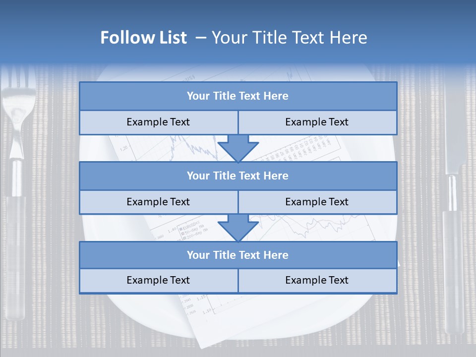 Business Analyse Eat PowerPoint Template