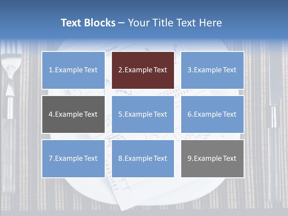 Business Analyse Eat PowerPoint Template