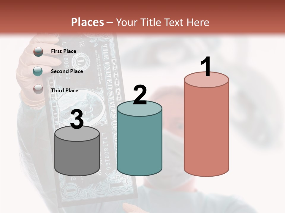 Financial Medicine Fall PowerPoint Template