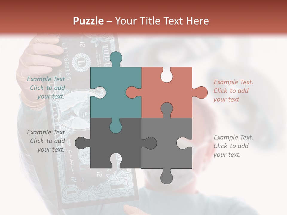 Financial Medicine Fall PowerPoint Template