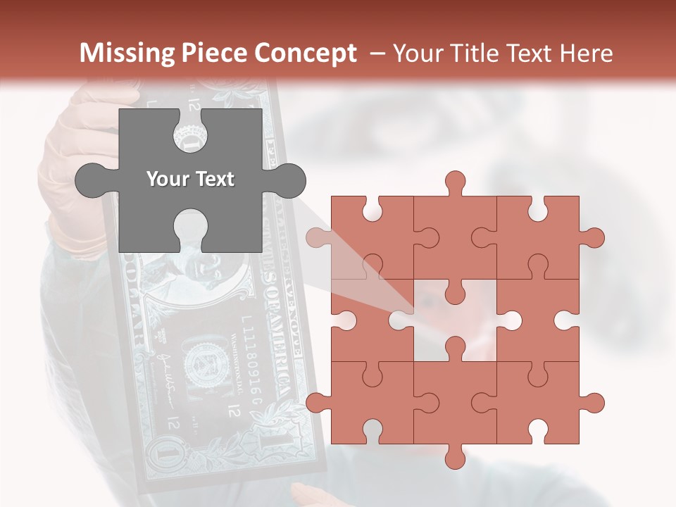 Financial Medicine Fall PowerPoint Template