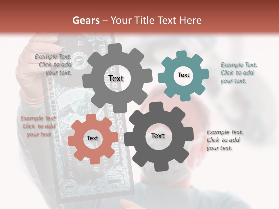 Financial Medicine Fall PowerPoint Template