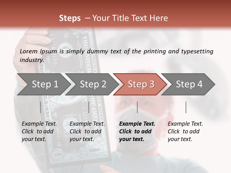 Financial Medicine Fall PowerPoint Template