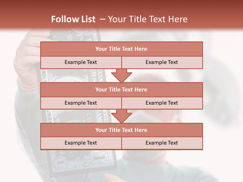 Financial Medicine Fall PowerPoint Template
