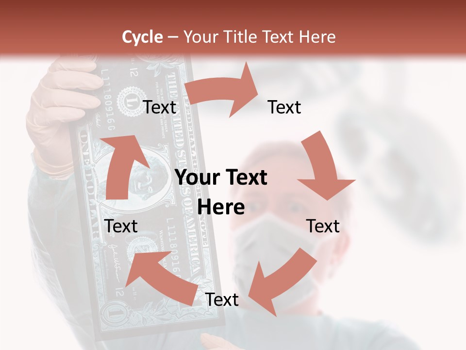 Financial Medicine Fall PowerPoint Template