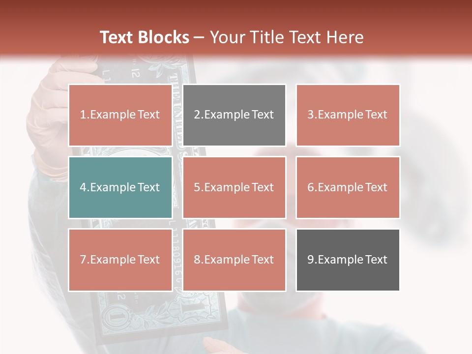 Financial Medicine Fall PowerPoint Template