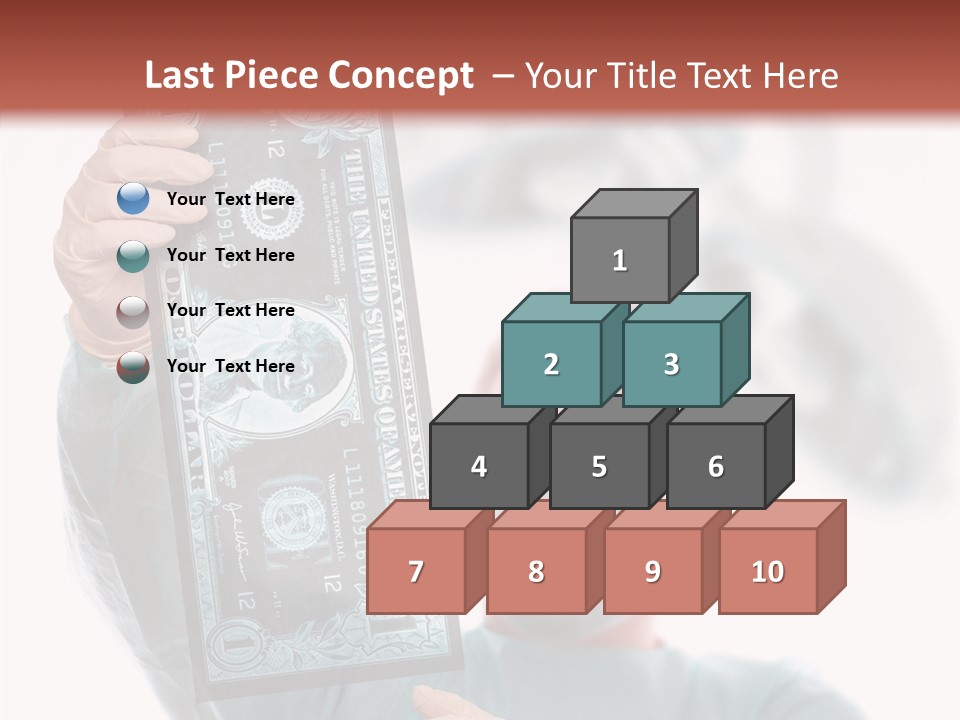 Financial Medicine Fall PowerPoint Template