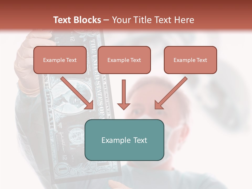 Financial Medicine Fall PowerPoint Template