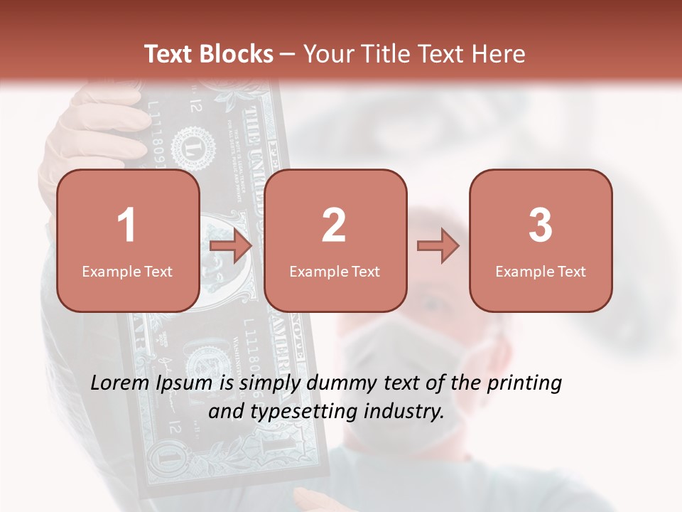 Financial Medicine Fall PowerPoint Template