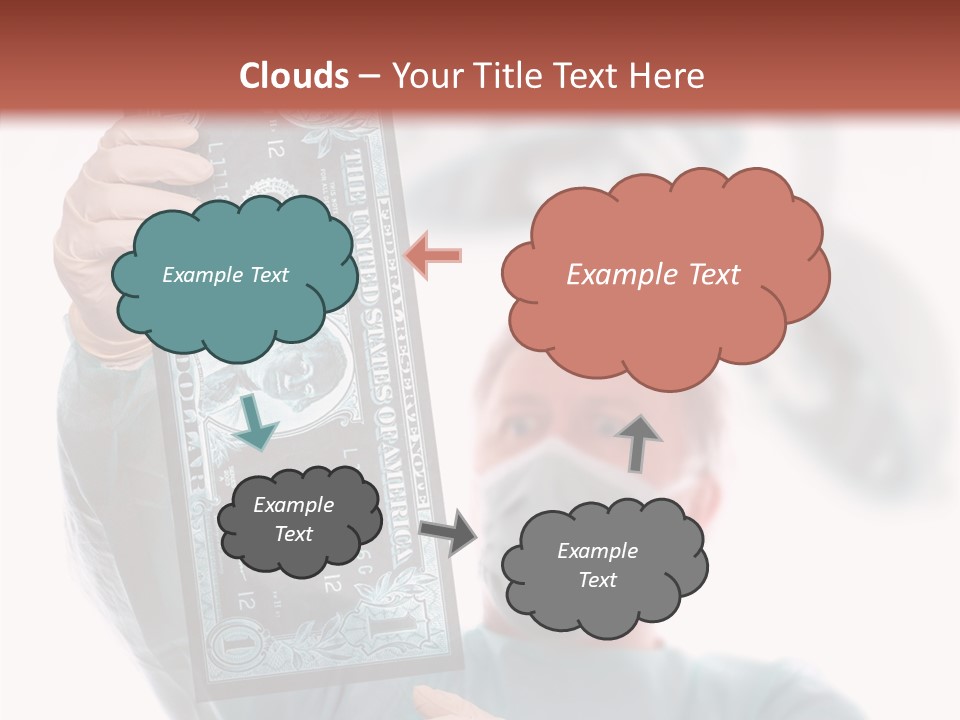 Financial Medicine Fall PowerPoint Template