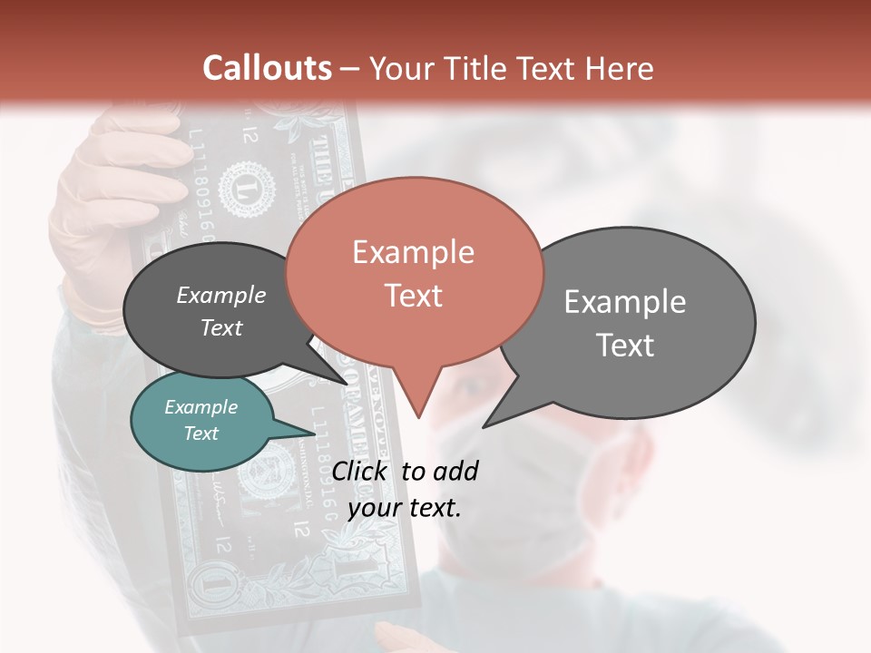 Financial Medicine Fall PowerPoint Template
