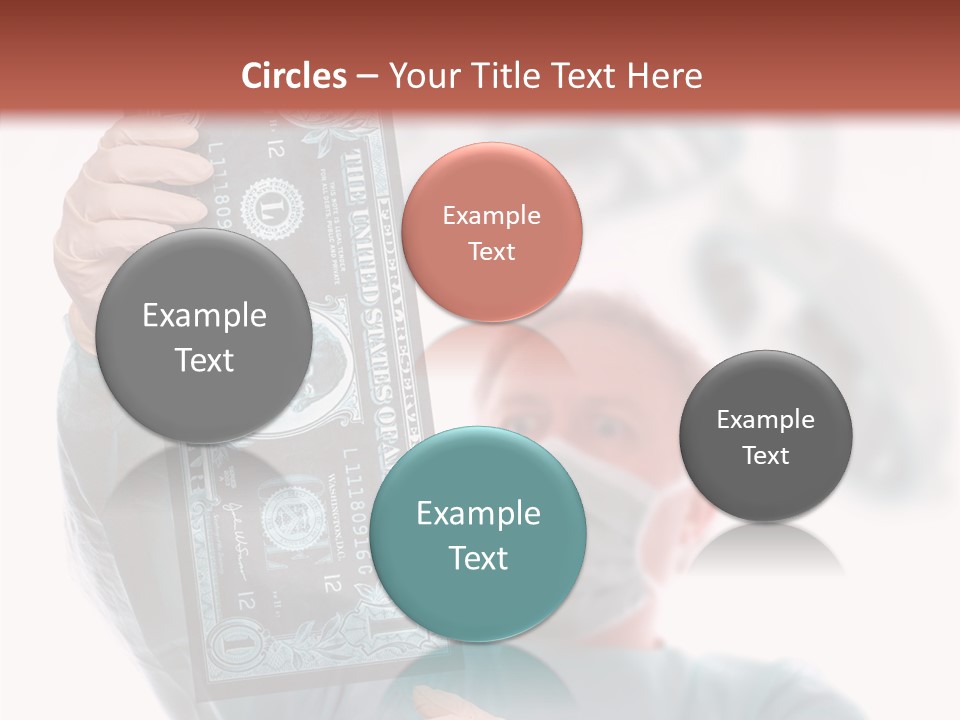 Financial Medicine Fall PowerPoint Template