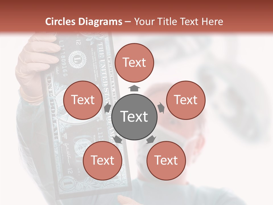 Financial Medicine Fall PowerPoint Template