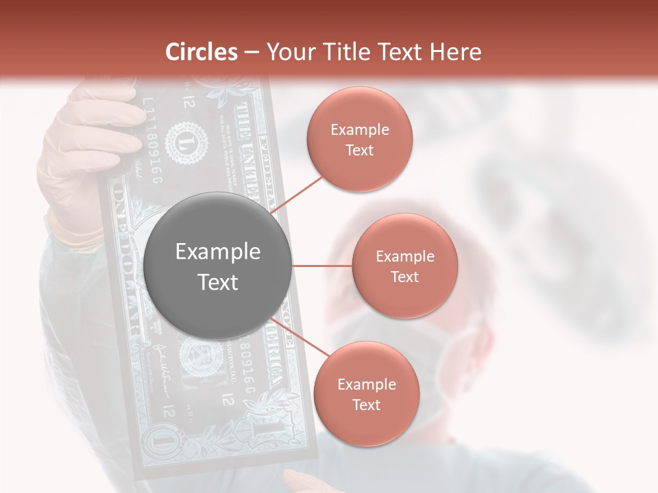 Financial Medicine Fall PowerPoint Template