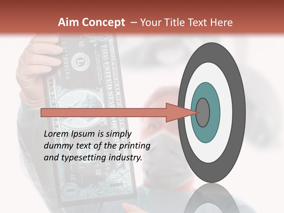 Financial Medicine Fall PowerPoint Template