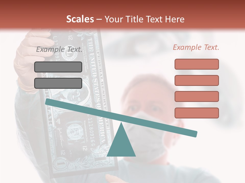 Financial Medicine Fall PowerPoint Template