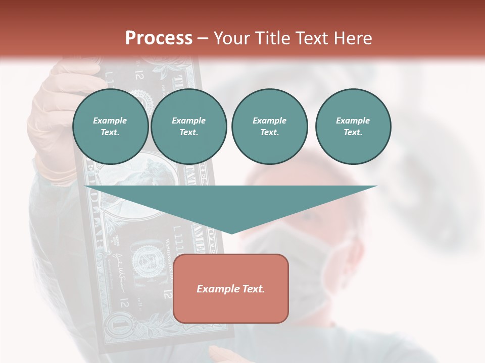 Financial Medicine Fall PowerPoint Template