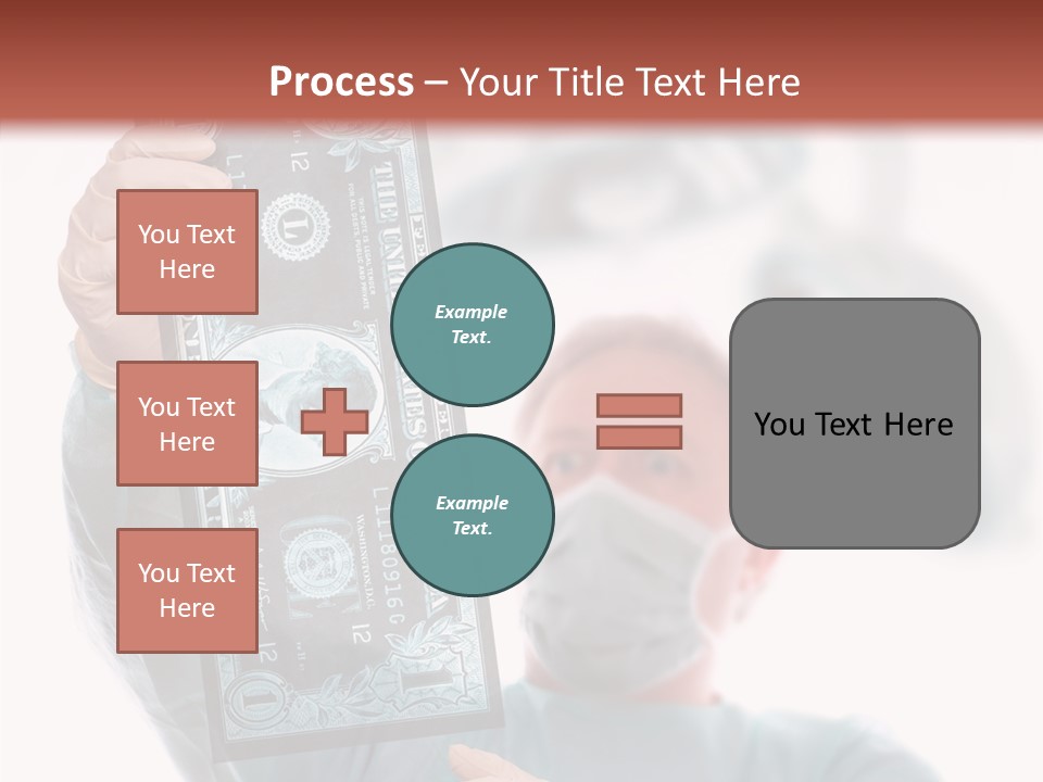 Financial Medicine Fall PowerPoint Template