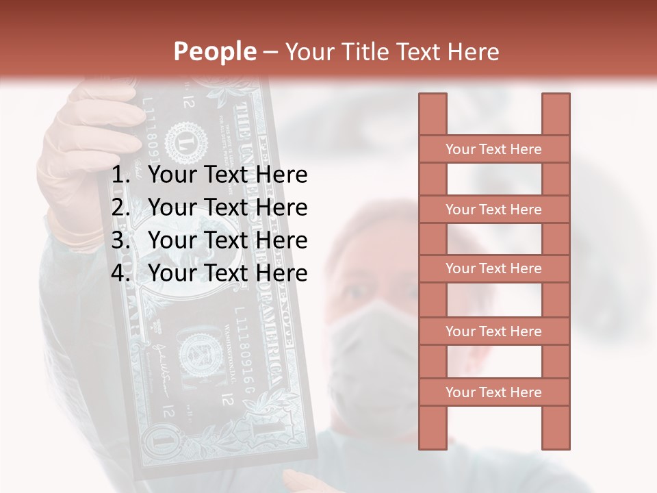 Financial Medicine Fall PowerPoint Template