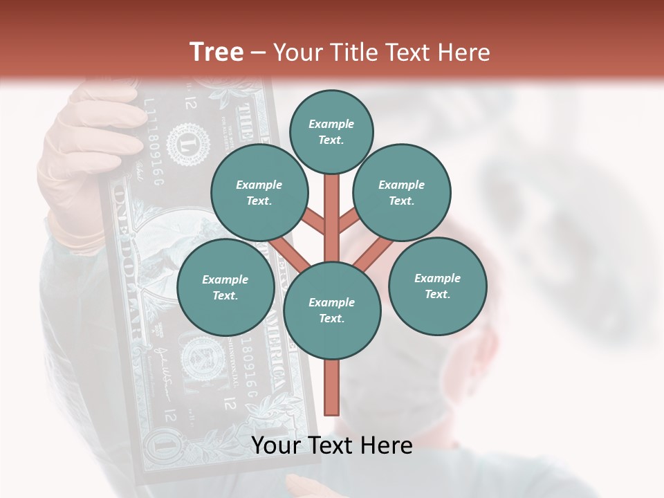 Financial Medicine Fall PowerPoint Template