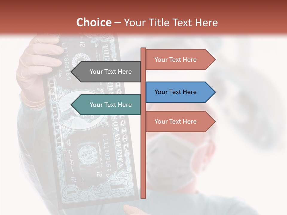 Financial Medicine Fall PowerPoint Template