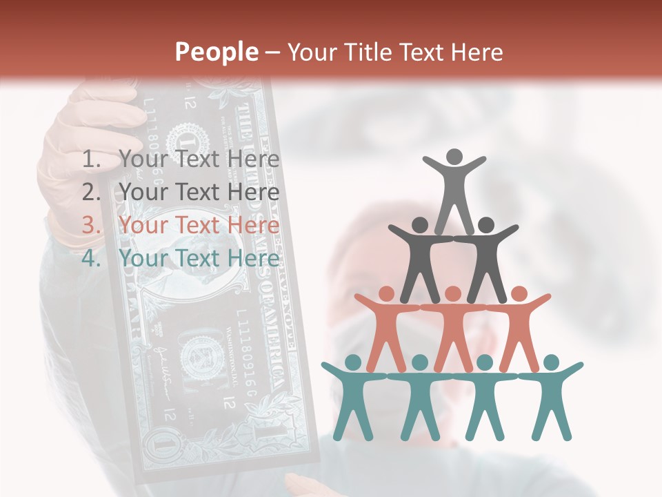 Financial Medicine Fall PowerPoint Template