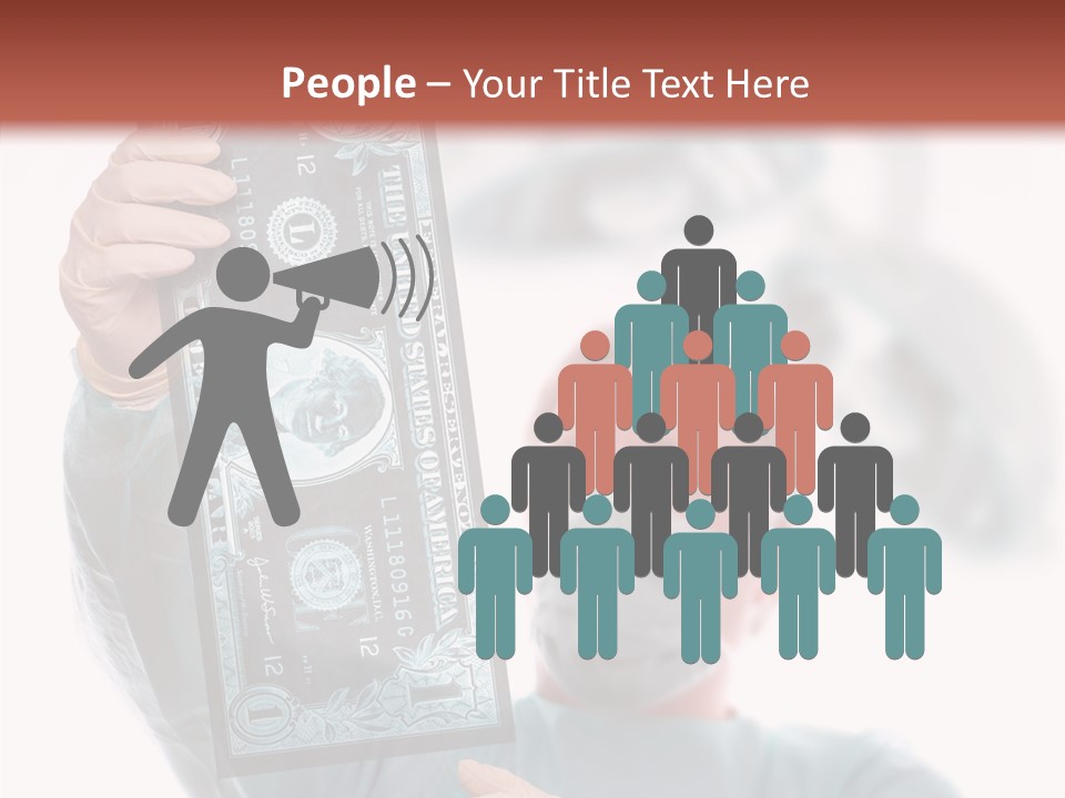 Financial Medicine Fall PowerPoint Template