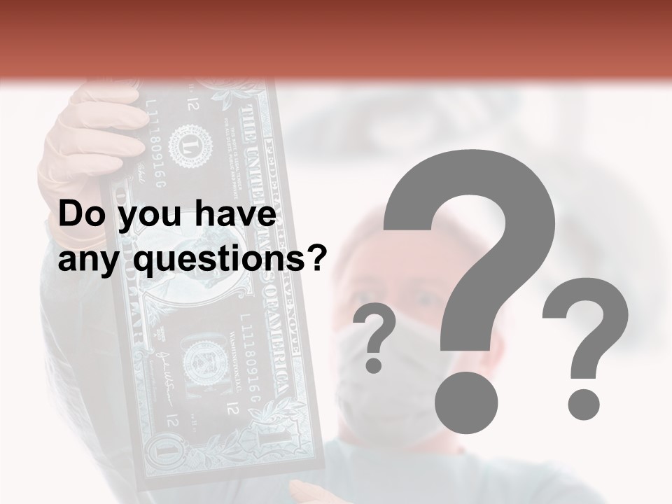 Financial Medicine Fall PowerPoint Template