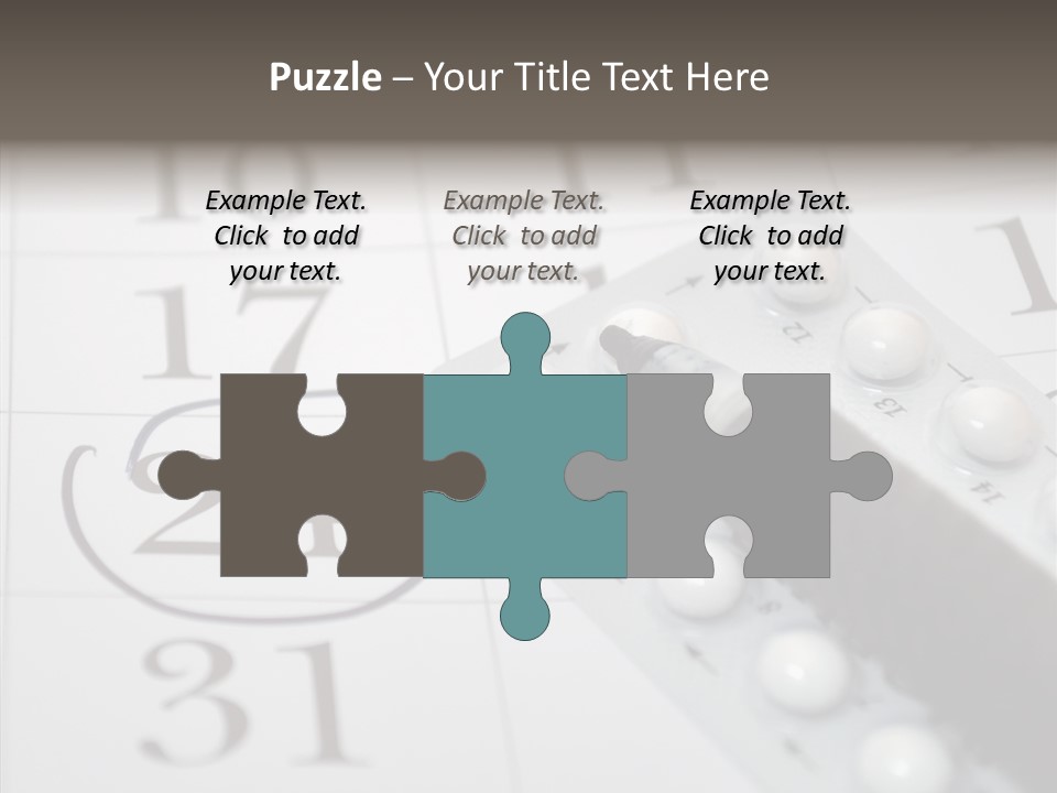 Healthcare Gynecology Prescription PowerPoint Template