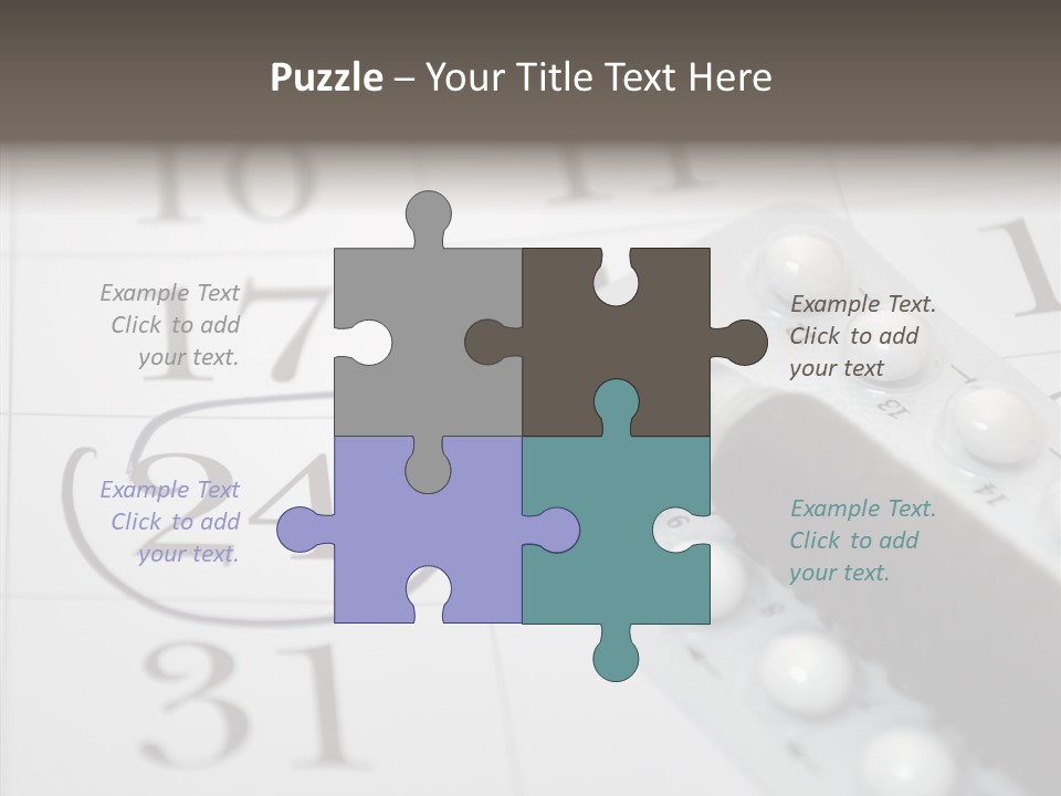 Healthcare Gynecology Prescription PowerPoint Template