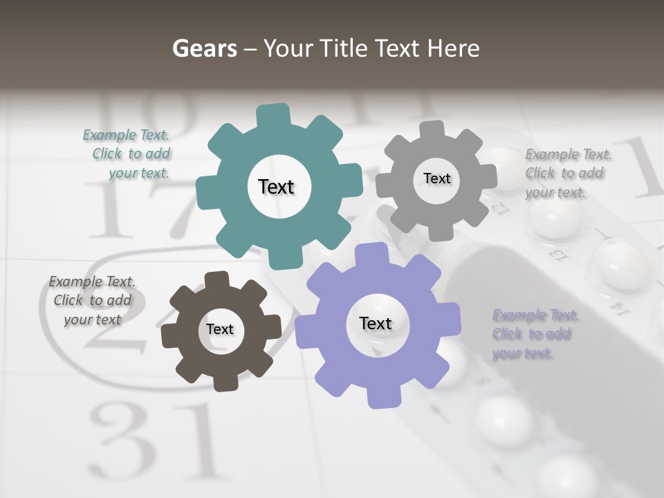 Healthcare Gynecology Prescription PowerPoint Template