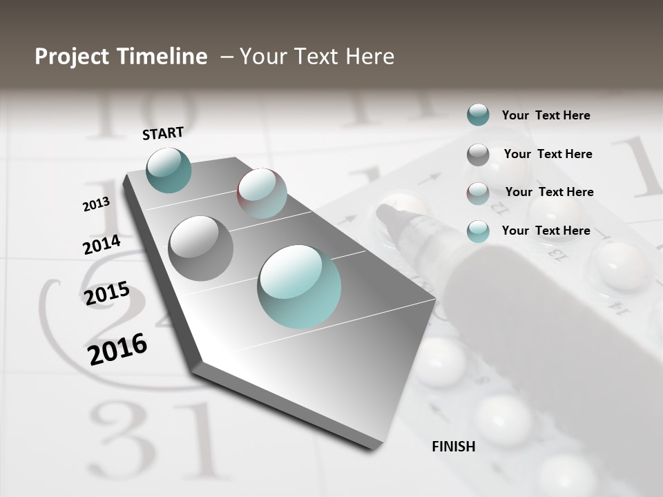Healthcare Gynecology Prescription PowerPoint Template