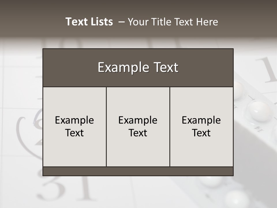 Healthcare Gynecology Prescription PowerPoint Template