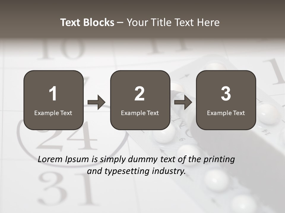 Healthcare Gynecology Prescription PowerPoint Template