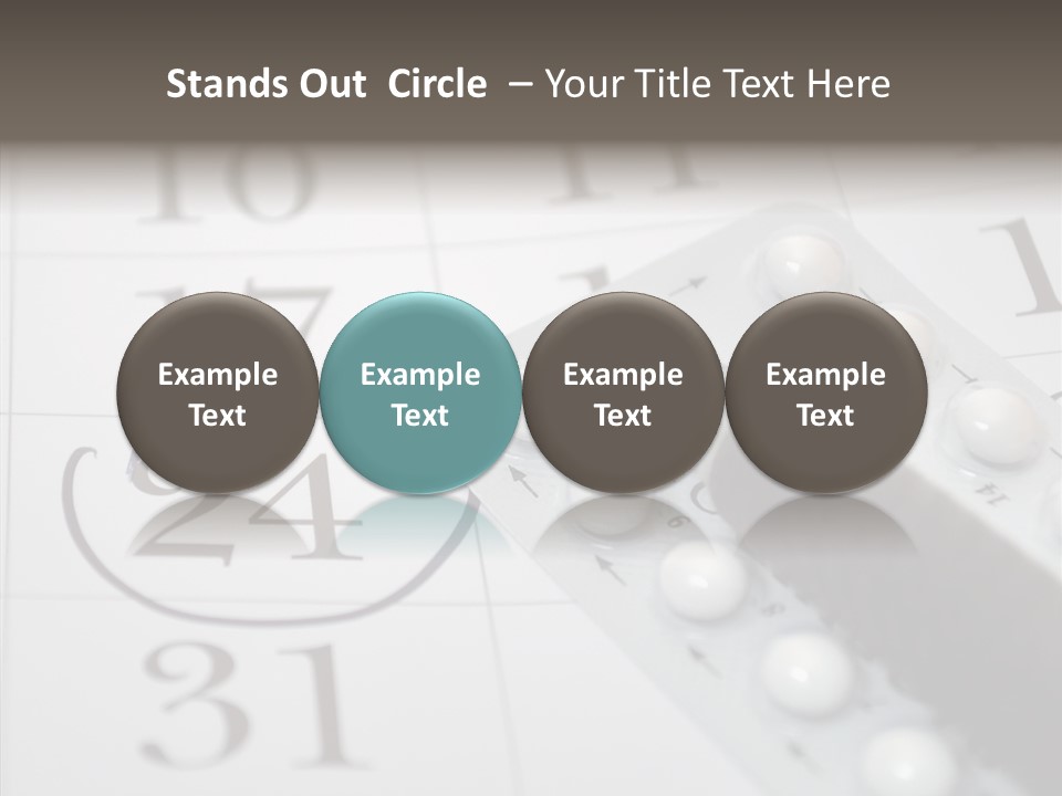 Healthcare Gynecology Prescription PowerPoint Template