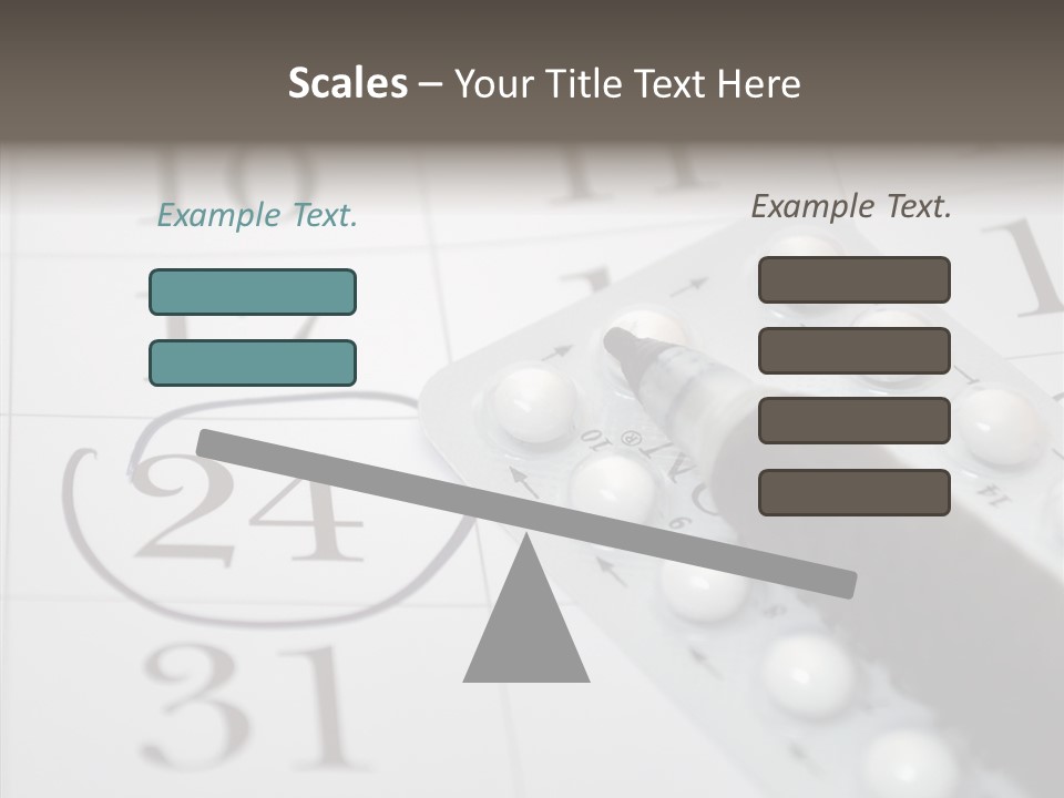Healthcare Gynecology Prescription PowerPoint Template
