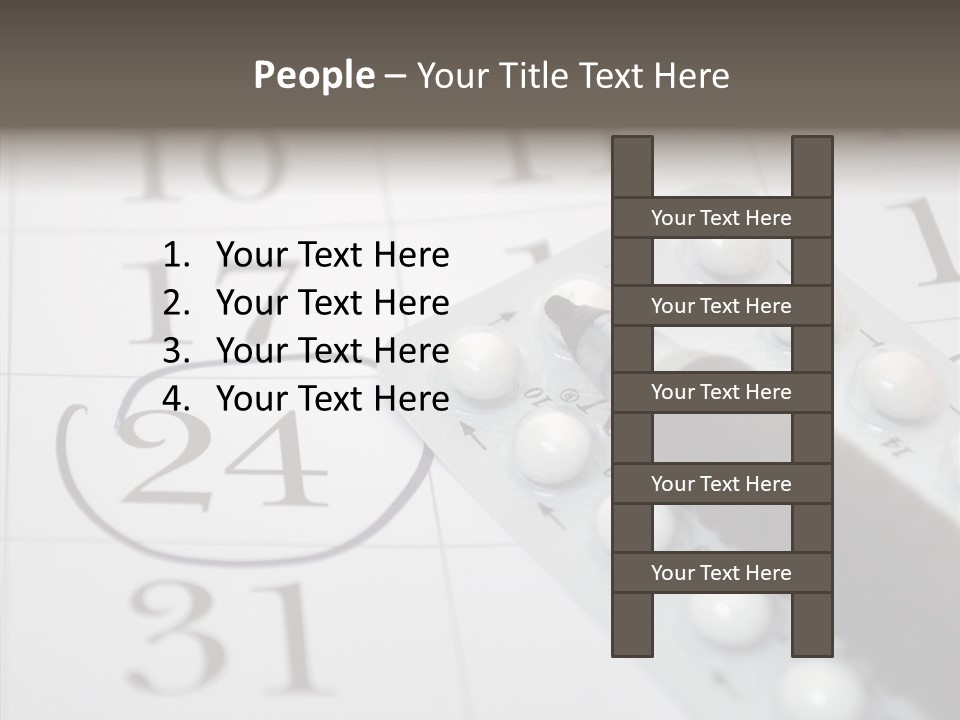 Healthcare Gynecology Prescription PowerPoint Template
