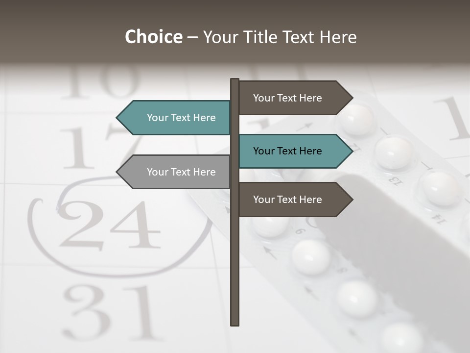 Healthcare Gynecology Prescription PowerPoint Template